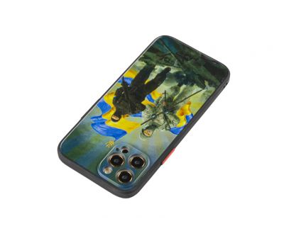 Чохол для iPhone 12 Max WAVE Ukraine Shadow Matte to victory 3272736