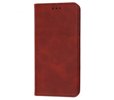 Чохол книжка для Xiaomi Redmi 8A Black magnet червоний