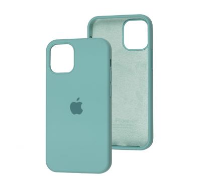 Чохол для iPhone 12 mini Silicone Full sea blue