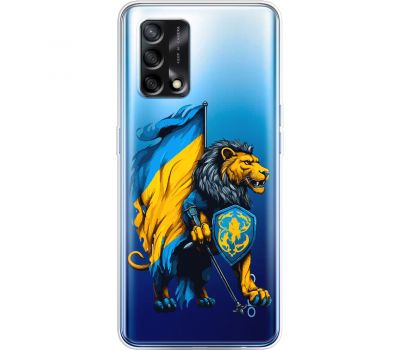 Чохол для Oppo A74 MixCase патріотичні Український лев
