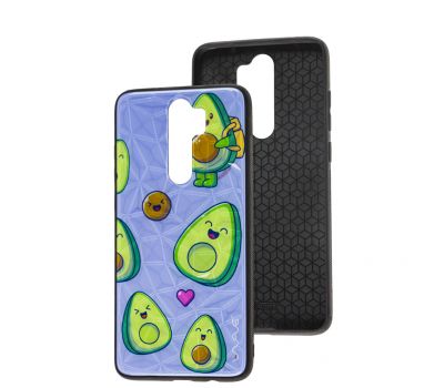 Чохол для Xiaomi Redmi Note 8 Pro Wave Majesty avocado / light purple