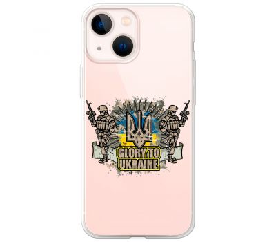 Чохол для iPhone 14 MixCase патріотичні Glory to Ukraine 3280850