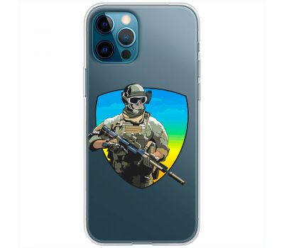 Чохол для iPhone 12 Pro MixCase патріотичні шеврон