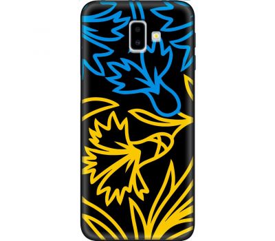 Чохол для Samsung Galaxy J6+ 2018 (J610) MixCase патріотичні синє-жовта