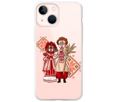 Чохол для iPhone 14 MixCase патріотичні Українські ляльки 3281281