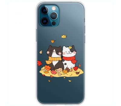 Чохол для iPhone 12 Pro MixCase осінь котяча осінь