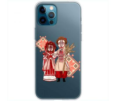 Чохол для iPhone 13 Pro Max MixCase патріотичні Українські ляльки