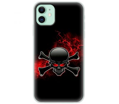 Чохол для iPhone 11 MixCase патріотичні череп та кістки