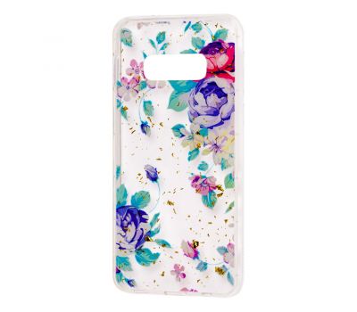 Чохол для Samsung Galaxy S10e (G970) Flowers Confetti "квіти"