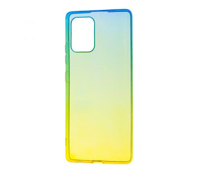 Чохол для Samsung Galaxy S10 Lite (G770) Gradient Design жовто-зелений