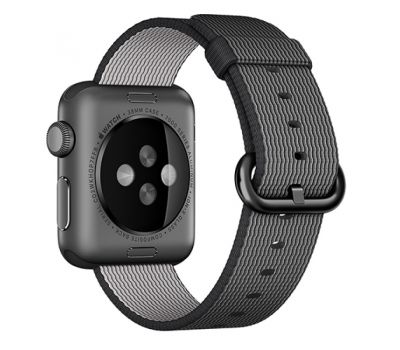 Ремінець Nylon Band для Apple Watch 38mm чорний
