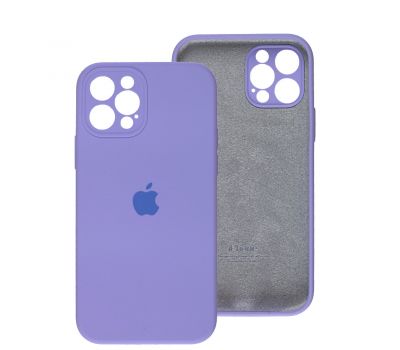 Чохол для iPhone 12 Pro Square Full camera dark lilac
