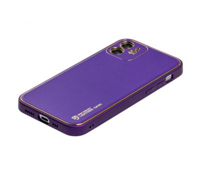 Чохол для iPhone 12 Leather Xshield ultra violet 3284540