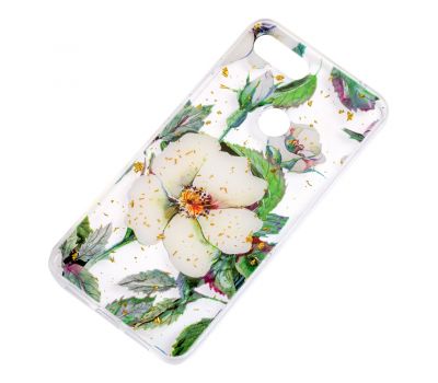 Чохол для Xiaomi Mi 8 Lite Flowers Confetti "шипшина" 3285163