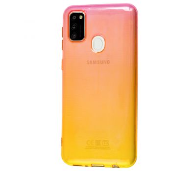 Чохол для Samsung Galaxy M21/M30s Gradient Design червоно-жовтий
