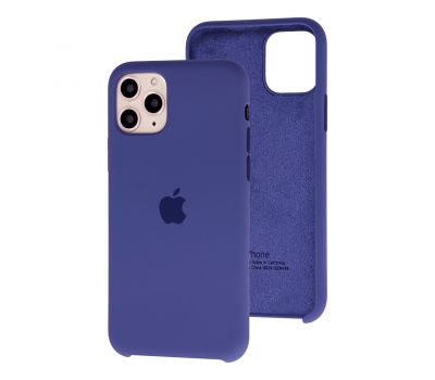 Чохол Silicone для iPhone 11 Pro Premium case синій