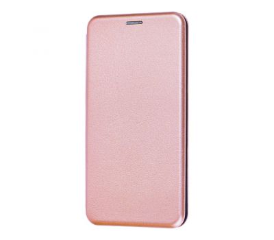 Чохол книжка Premium для Samsung Galaxy A70 (A705) рожево-золотистий