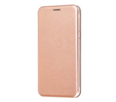 Чохол книжка Premium для Samsung Galaxy J8 (J810) рожево-золотистий