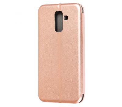 Чохол книжка Premium для Samsung Galaxy J8 (J810) рожево-золотистий 3289917
