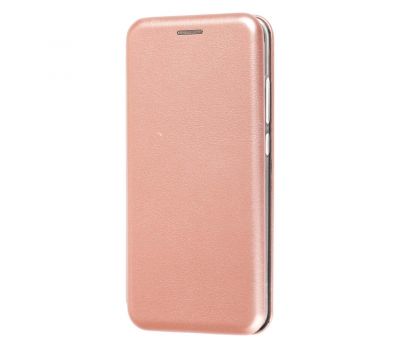 Чохол книжка Premium для Huawei Y6 Prime 2018 рожево-золотистий