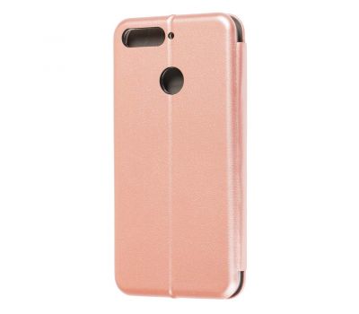 Чохол книжка Premium для Huawei Y6 Prime 2018 рожево-золотистий 3290522