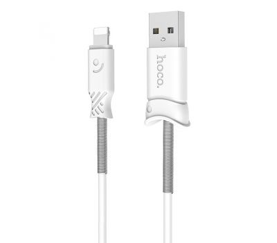 Кабель USB Hoco X24 Lightning 1m білий