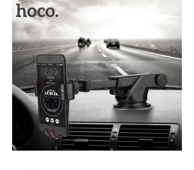 Автотримач holder для смартфона Hoco CA26 чорний 3290679