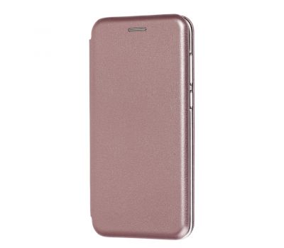 Чохол книжка Premium для Huawei P Smart рожево-золотистий