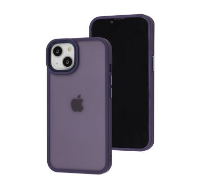 Чохол для iPhone 14 Metal Bezel фіолетовий 3290426