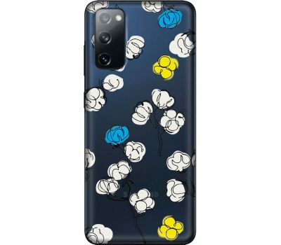 Чохол для Samsung Galaxy S20 (G980) MixCase патріотичні квіти бавовни