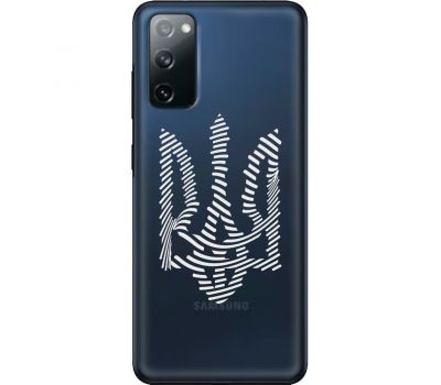 Чохол для Samsung Galaxy S20 (G980) MixCase патріотичні білий тризуб