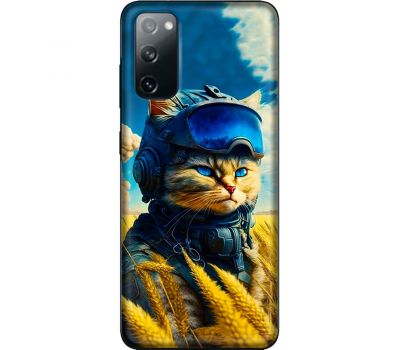 Чохол для Samsung Galaxy S20 (G980) MixCase патріотичні військовий котик