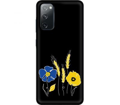 Чохол для Samsung Galaxy S20 (G980)  MixCase патріотичні квіти україни