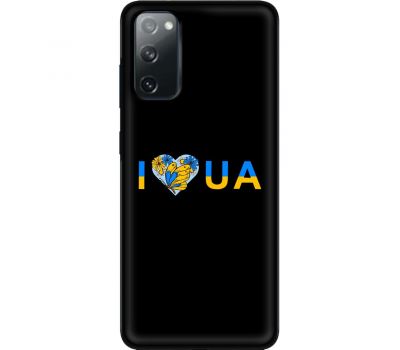 Чохол для Samsung Galaxy S20 (G980)  MixCase патріотичні I love UA