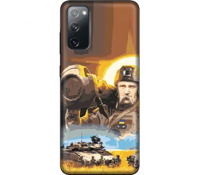 Чохол для Samsung Galaxy S20 (G980)  MixCase патріотичні Шевченко з Javelin