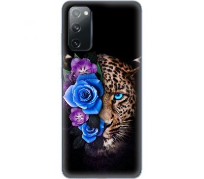 Чохол для Samsung Galaxy S20 (G980) MixCase Леопард у квітах