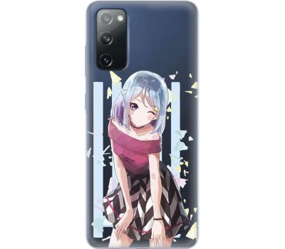 Чохол з аніме для Samsung Galaxy S20 (G980) Mixcase дівчинка підморгує