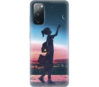 Чохол з аніме для Samsung Galaxy S20 (G980) Mixcase дівчинка з ведмедиком