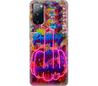 Чохол для Samsung Galaxy S20 (G980) MixCase графіті pink hand