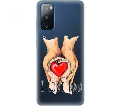 Чохол для Samsung Galaxy S20 (G980) MixCase День батька I Love Dad