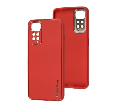 Чохол для Xiaomi Redmi Note 11 / 11s Leather Xshield red