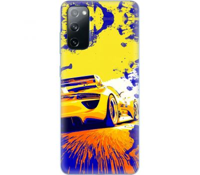 Чохол для Samsung Galaxy S20 (G980) MixCase машини жовта car дрифт