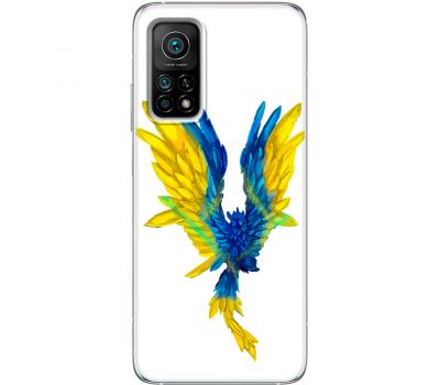 Чохол для Xiaomi Mi 10T / Mi 10T Pro MixCase патріотичні жовто-синій птах