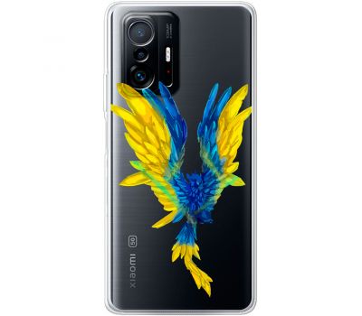 Чохол для Xiaomi 11T / 11T Pro MixCase патріотичні жовто-синій птах