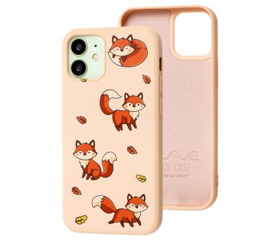 Чохол для iPhone 12 mini Wave Fancy fox / pink sand