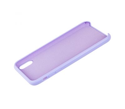 Чохол silicone case для iPhone Xs Max lavander 3293499