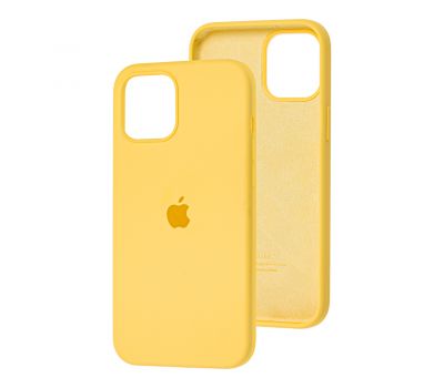 Чохол для iPhone 12 mini Silicone Full жовтий / yellow