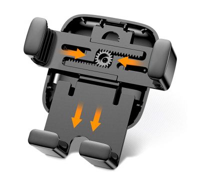 Автотримач holder для смартфона BASEUS Cube Gravity Vehicle Mounted чорний 3296422