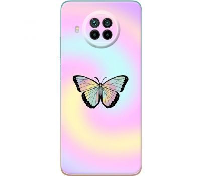 Чохол для Xiaomi Mi 10T Lite MixCase метелики райдужний