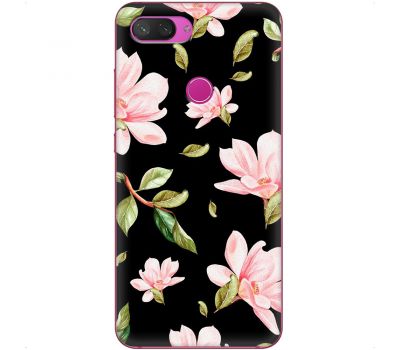 Чохол для Xiaomi Mi 8 Lite MixCase квіти рожеві квіти